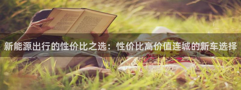 新宝gg创造奇迹下载：新能源出行的性价比