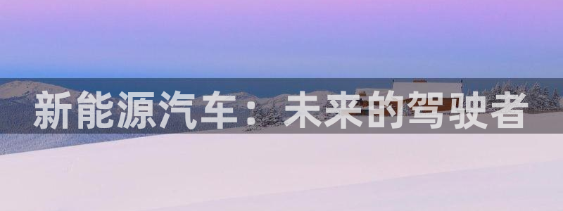 新宝 gg最新:新能源汽车:未来的驾驶者